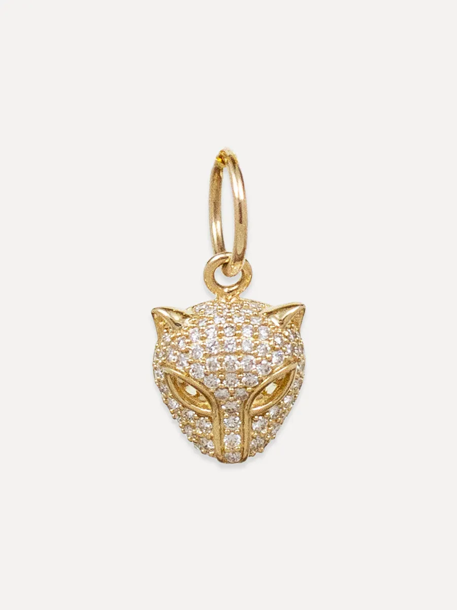 14K Panther Charm