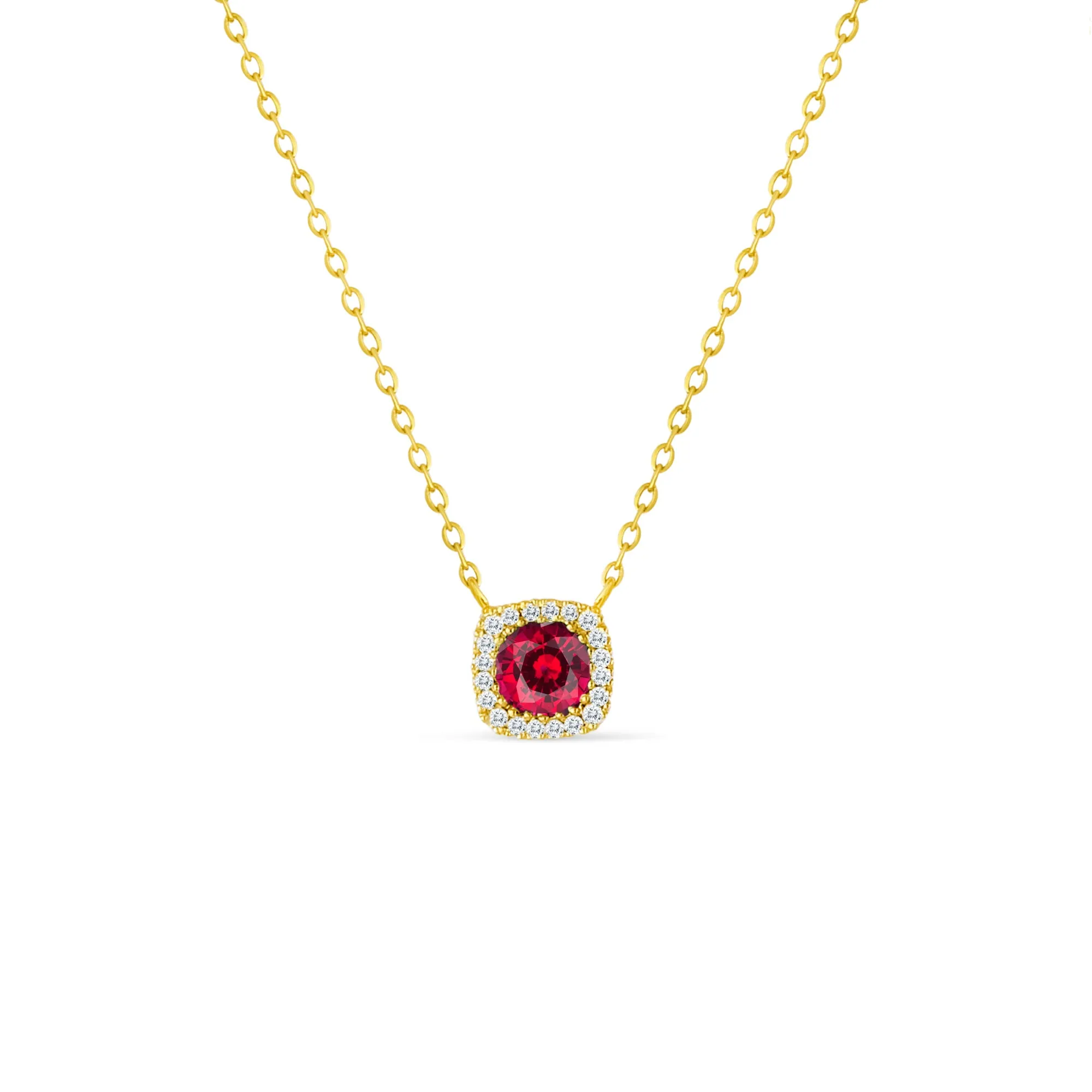 14KW 20D0.05CT,1RU0.33CT,CU/RD DIAMOND/RUBY NK  (118N402277YRU14)