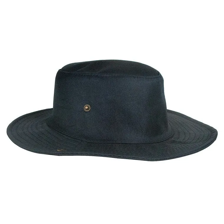 Adult Wide Brim Bucket Hat, Navy