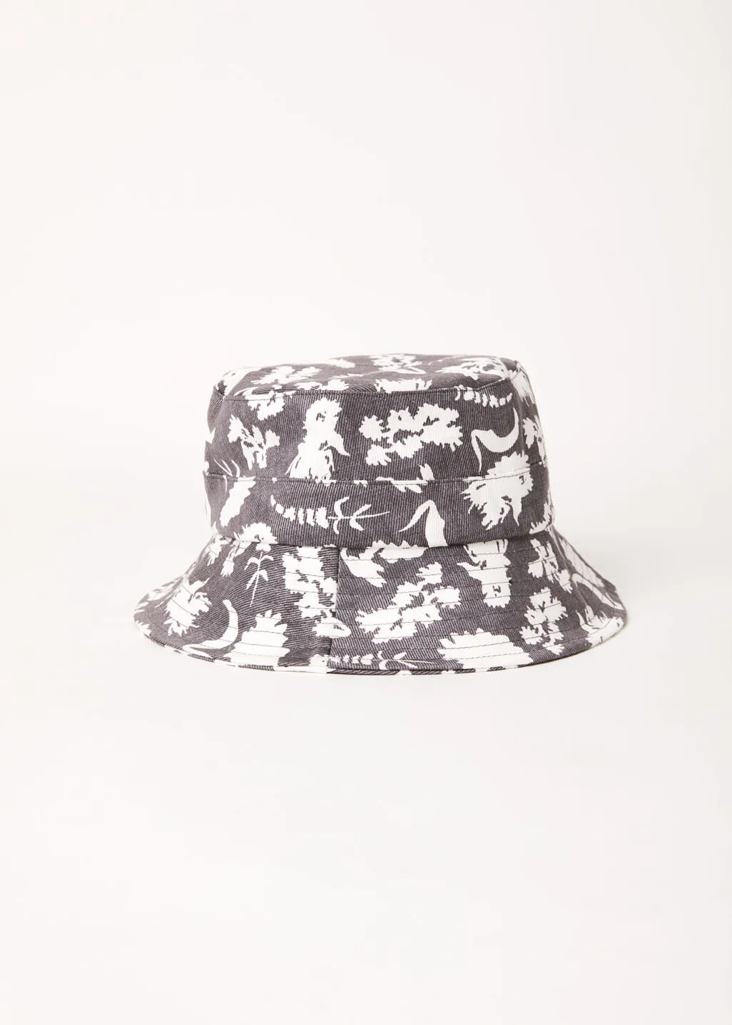 AFENDS Unisex Bayley - Printed Bucket Hat - Steel