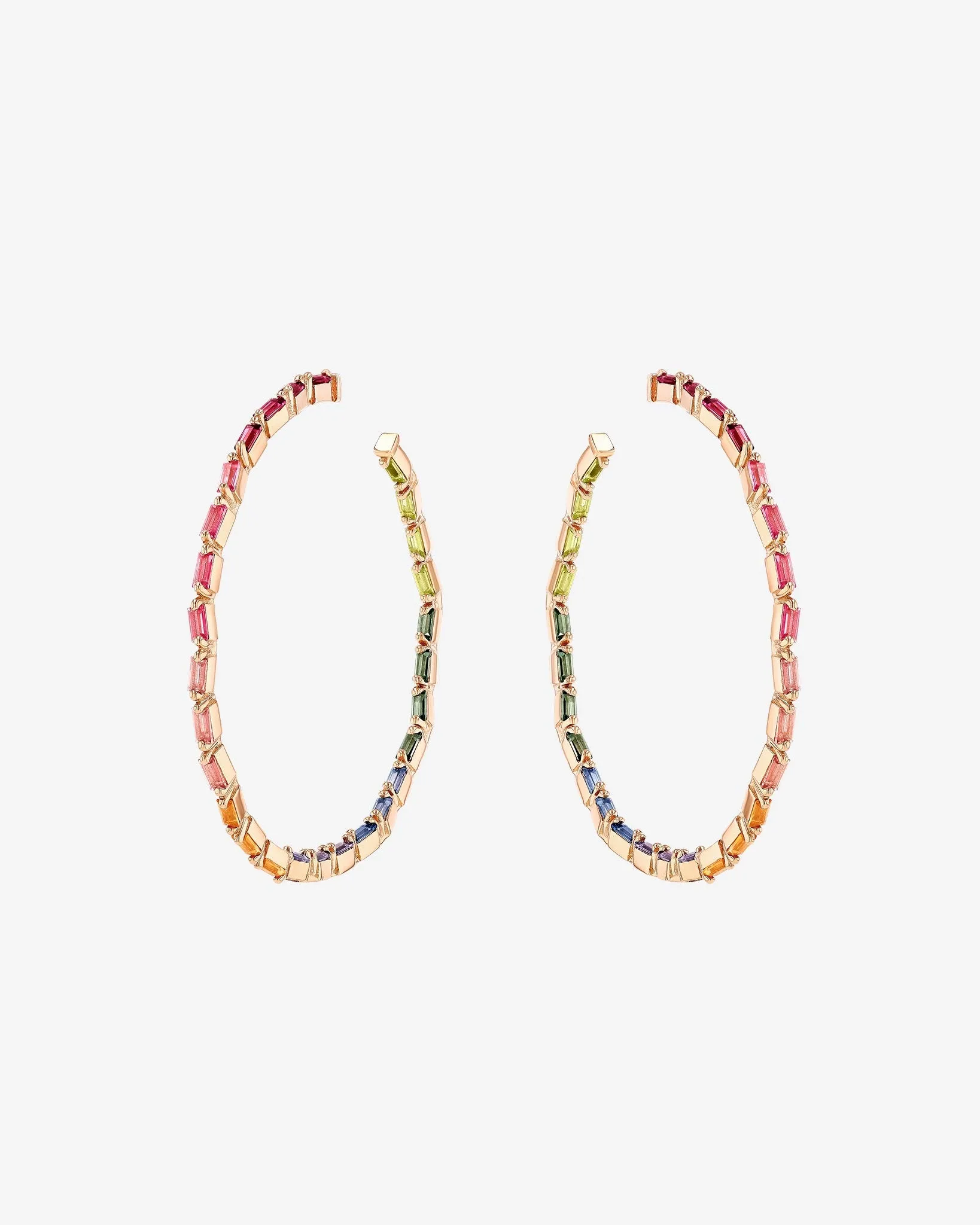 Amalfi Vertical Rainbow Mega Hoops