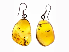 AMBER Crystal Earrings - Statement Earrings, Dangle Earrings, Handmade Jewelry, Healing Crystals and Stones, 48404