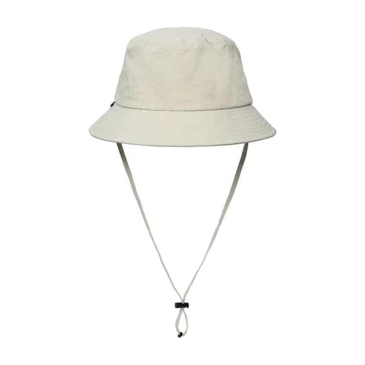 Barrel Basic Solid Bucket Hat-BEIGE