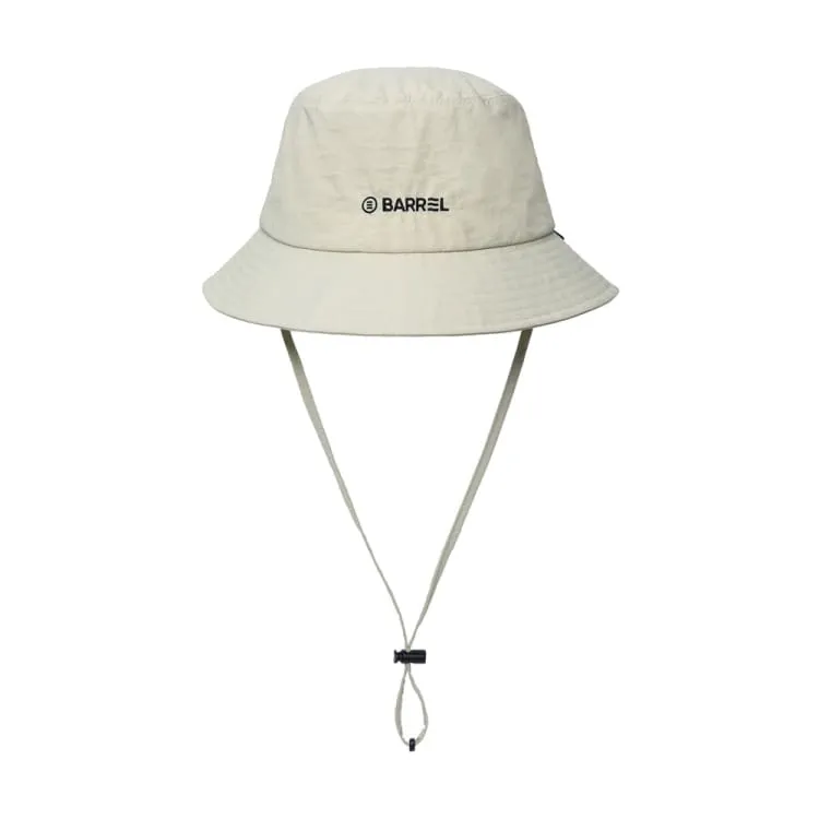 Barrel Basic Solid Bucket Hat-BEIGE