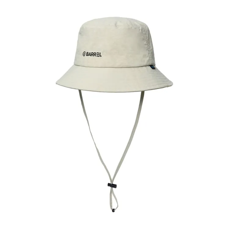 Barrel Basic Solid Bucket Hat-BEIGE