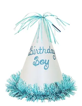 Birthday Boy Party Hat W/Fringe