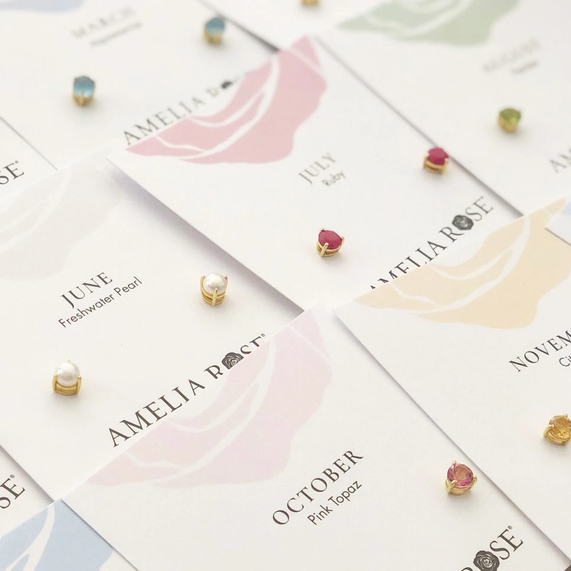 Birthstone Earring-December Topaz