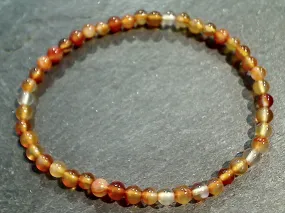 Carnelian 4MM Stretch Bracelet