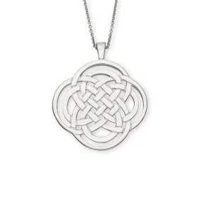 Celtic Knot Work interflow Sterling Silver Pendant