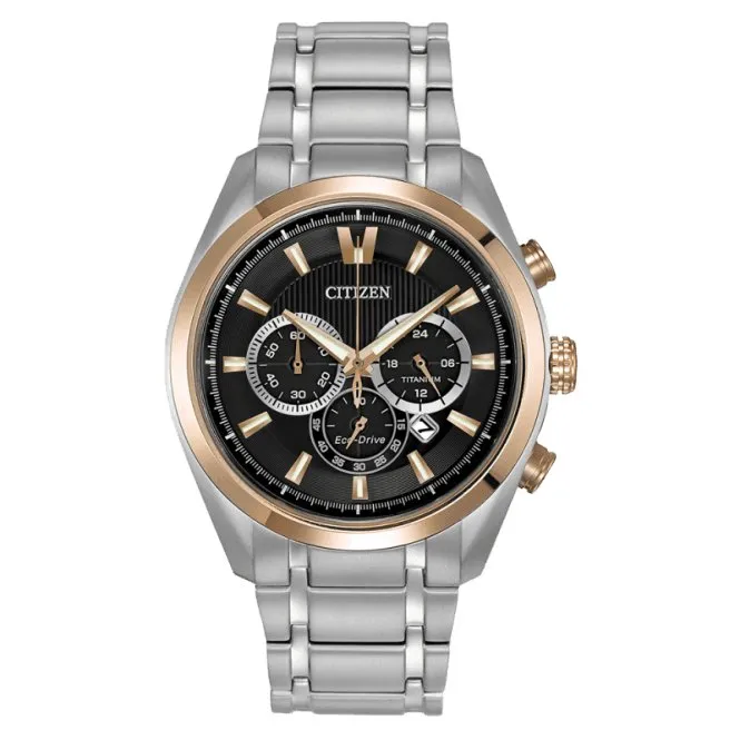 Citizen Gents Eco Drive Titanium Watch CA4017-59E