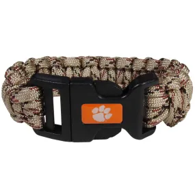 Clemson Tigers Camo Survivor Bracelet