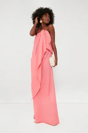 Coral Pink Desiree Dress