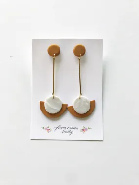 CORALINE DROPS - Clay Earrings