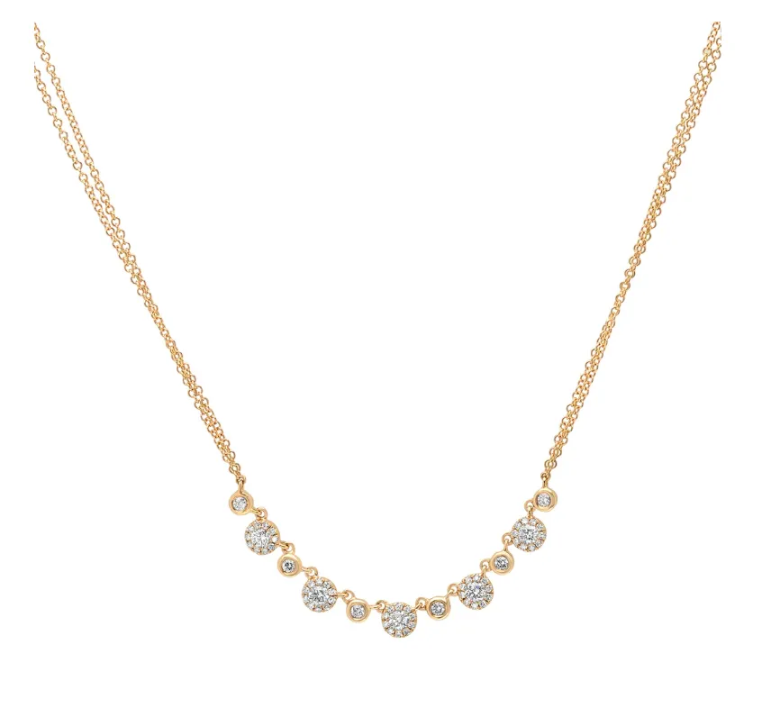 Diamond Halo necklace