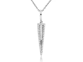 Diamond Spear Necklace