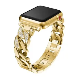 Elegant Diamond Bracelet for Apple Watch - Gold