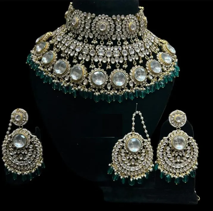 Emerald Splendor Gold-Plated Jewelry Collection