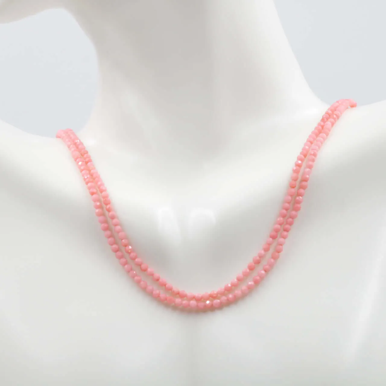 Faceted Pink Coral Strands Natural Coral Beads DIY Red Coral Beads Antique Coral Beads Natural Coral Bead Necklace 15" SKU: 6142618