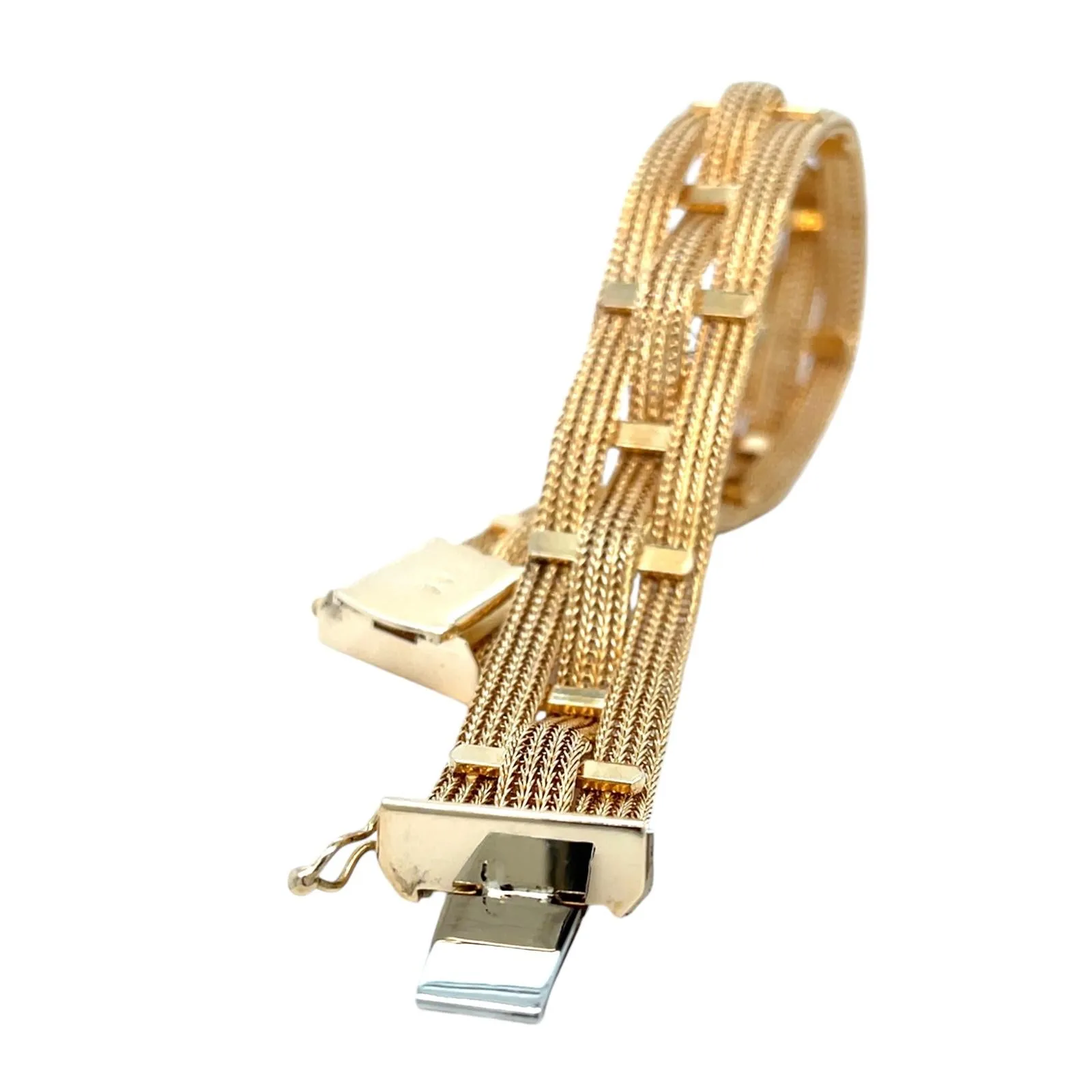 Fratelli Filippini 18K Gold Braided Bracelet