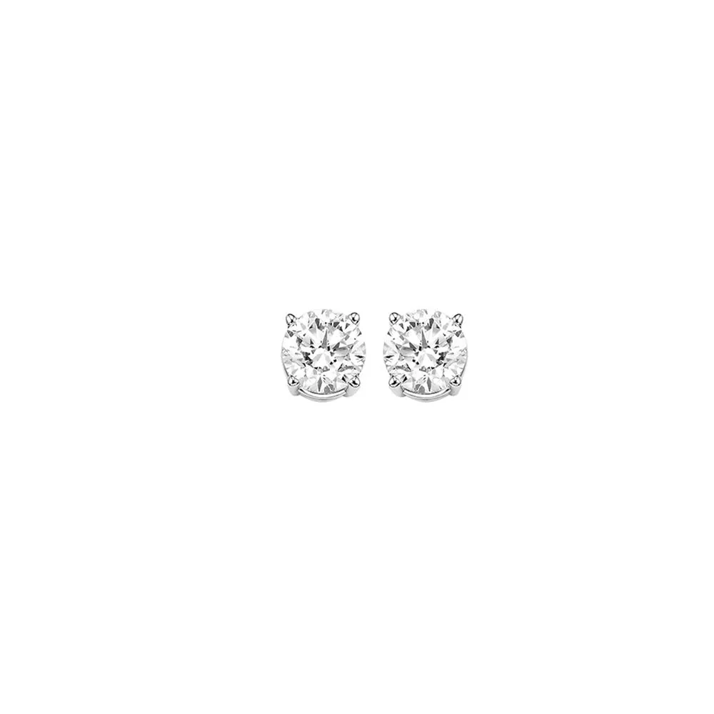 Gold Diamond Earring