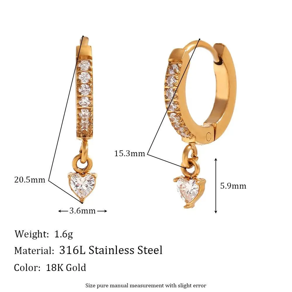 Gold-Plated Star and Sphere Drop Earrings-Hypoallergenic Fashion Earrings