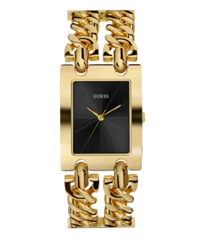 GUESS Ladies Gold Tone Analog Watch