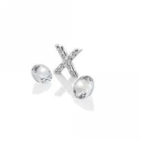 Hot Diamonds Anais Sterling Silver X Charm AC092