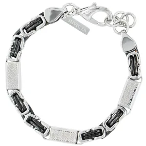 Invicta Men's Bracelet - Elements TT Black and Silver Tone Stainless Steel | 39605