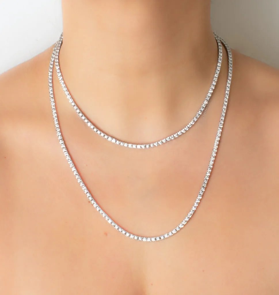 Long Tennis Necklace