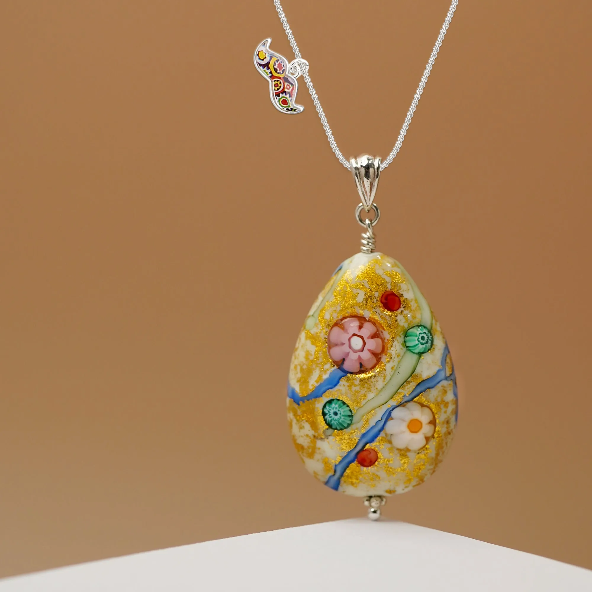 Love in Bloom Vase Pendant