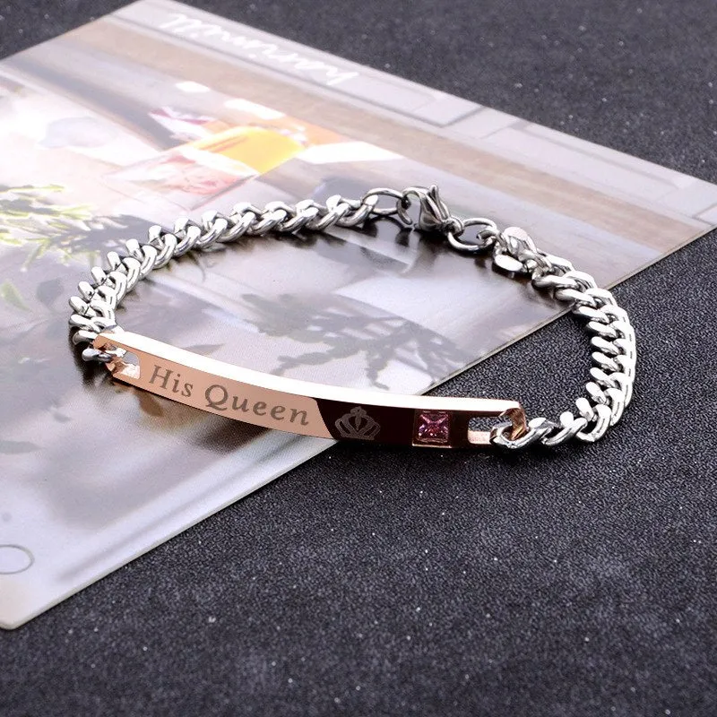 Lovers Bracelet Tide Men Women Korean wear