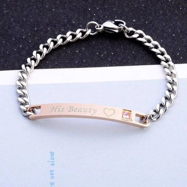 Lovers Bracelet Tide Men Women Korean wear