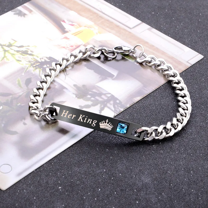 Lovers Bracelet Tide Men Women Korean wear