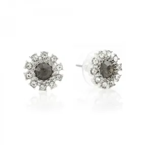 Lovett & Co Grace Crystal Earrings - Black Diamond