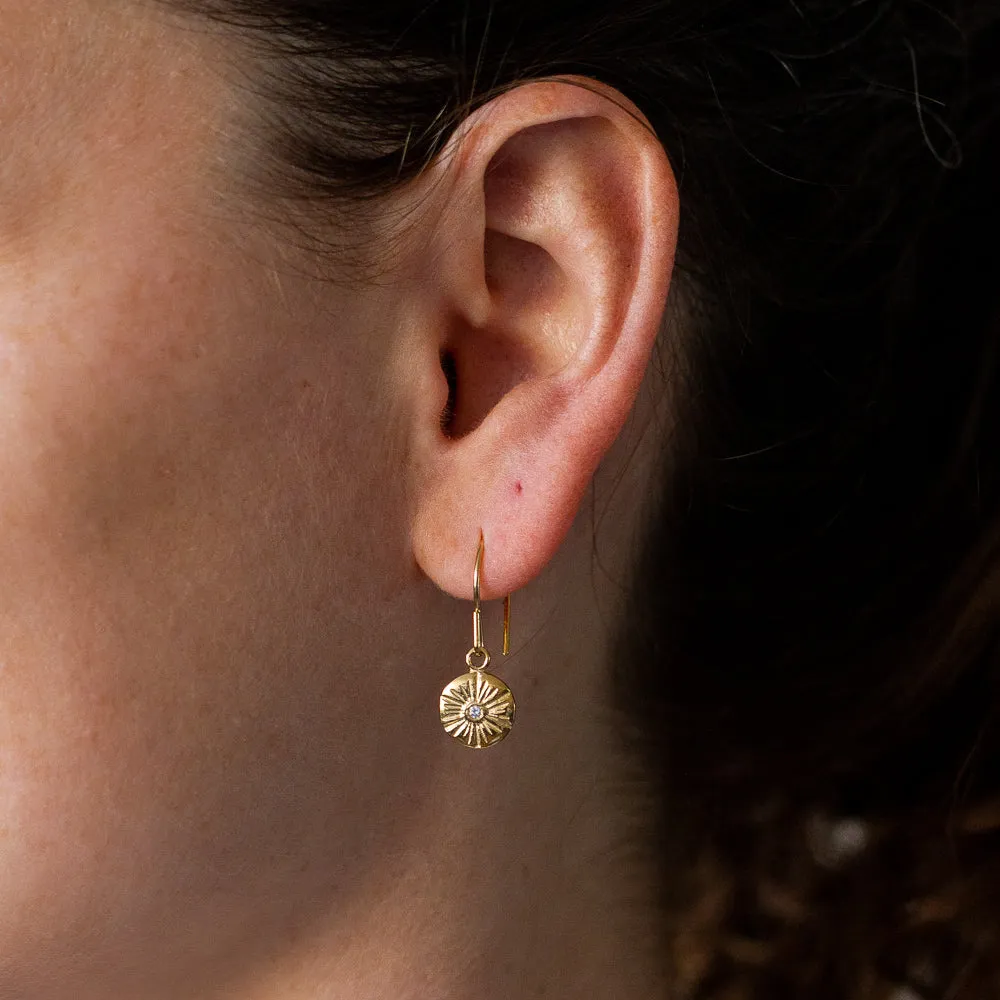 Medium Lucia Vermeil Earrings