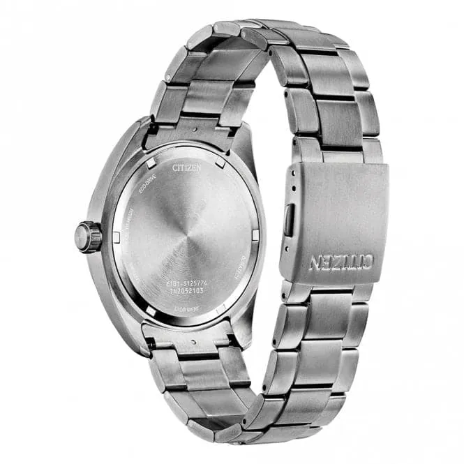 Mens Analogue Super Titanium Bracelet Silver Tone Watch BM8560-53E