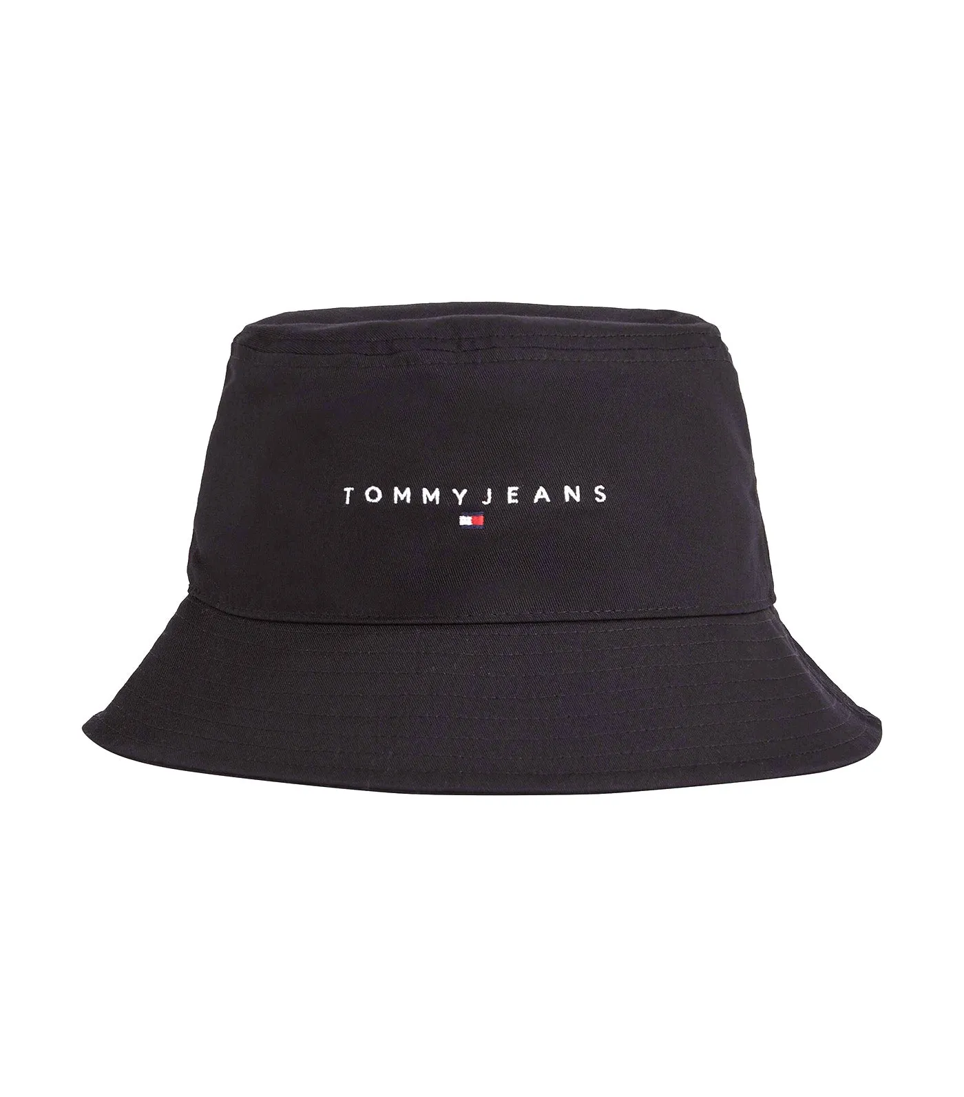 Men's Linear Logo Bucket Hat Black