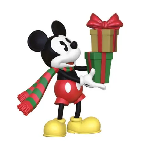 Mini Disney Mickey Mouse Mickey's Special Delivery Ornament, 1.16"