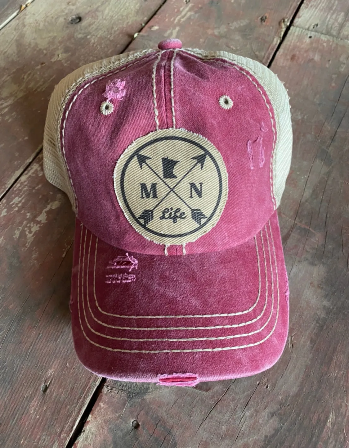 MN life baseball hat