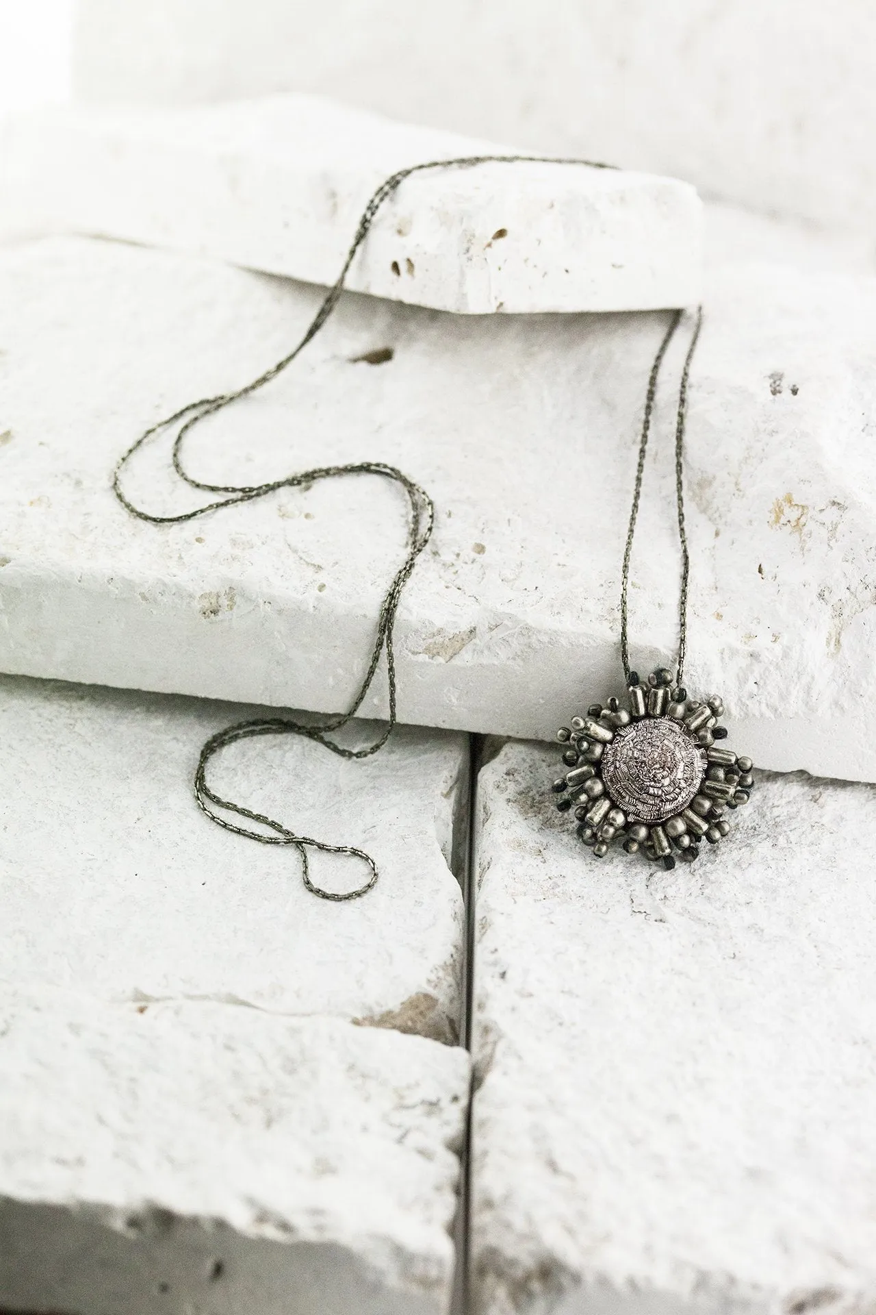 Moon Shadow Pendant Necklace