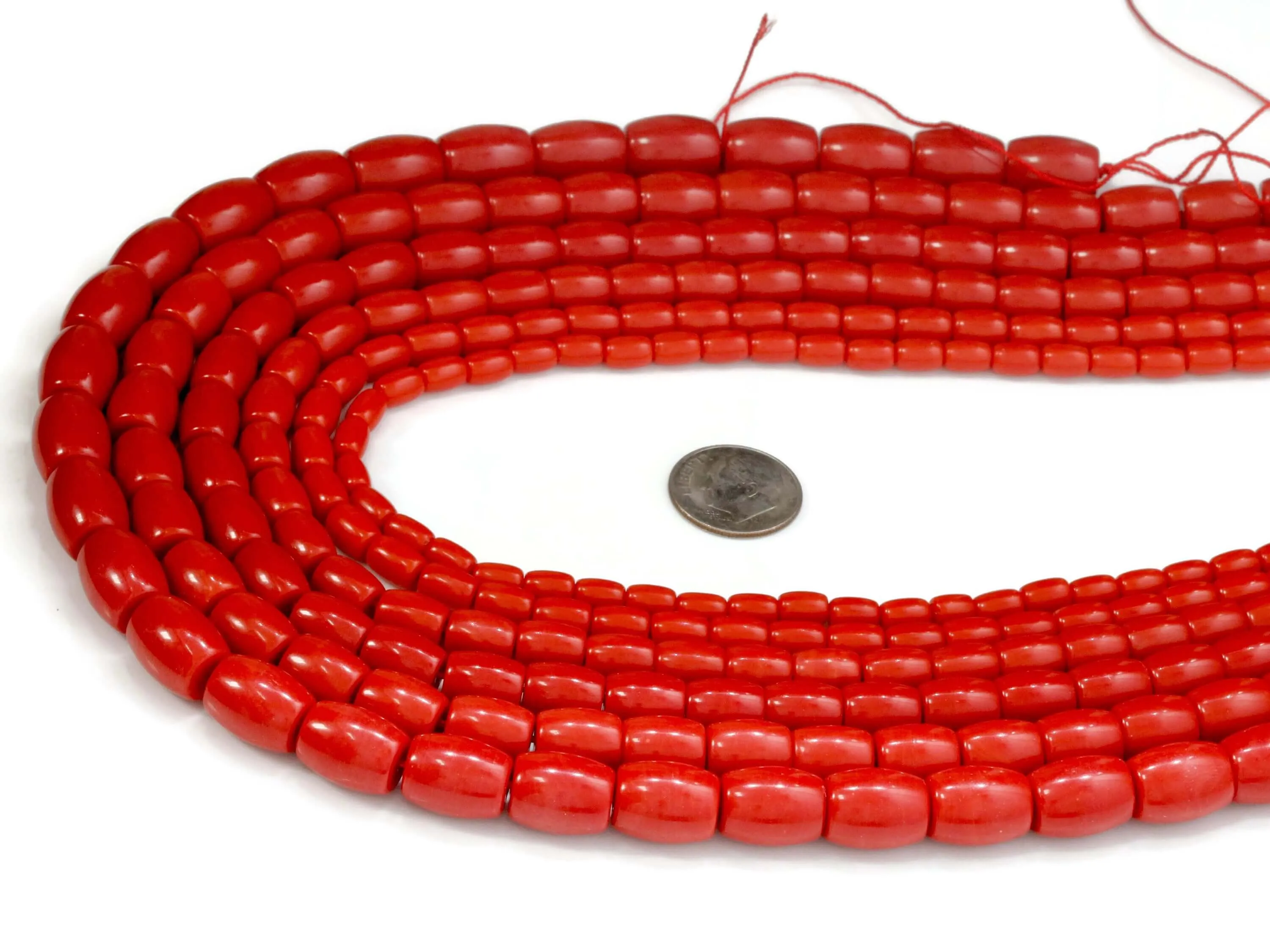 Natural Coral Beads Coral Beaded Strand Italian Coral beads Red Coral Beads Antique Coral Beads Natural Coral Bead DIY Necklace SKU 113168