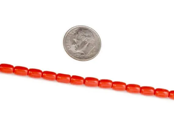 Natural Coral Beads Coral Beaded Strand Italian Coral beads Red Coral Beads Antique Coral Beads Natural Coral Bead DIY Necklace SKU 113168