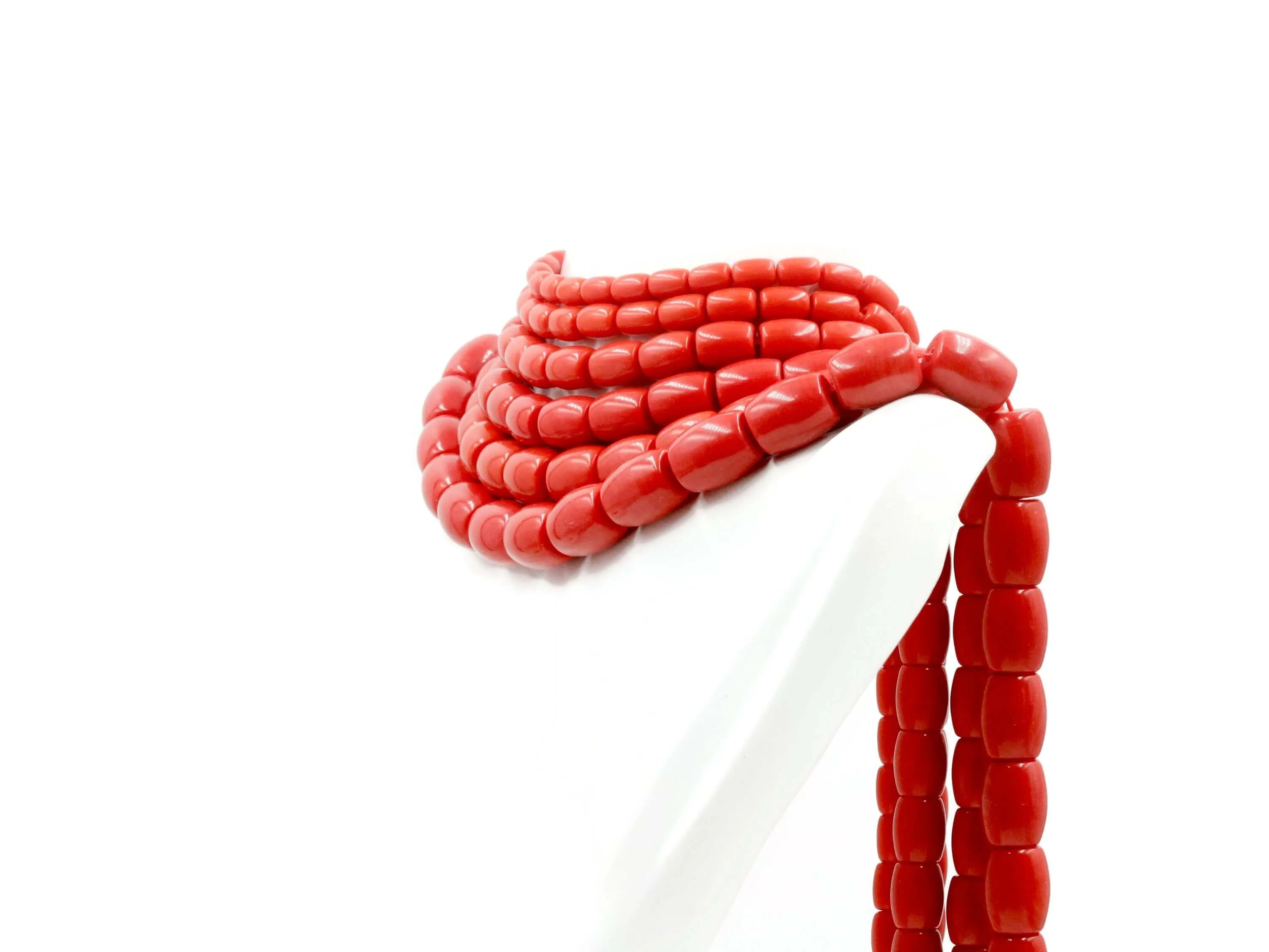 Natural Coral Beads Coral Beaded Strand Italian Coral beads Red Coral Beads Antique Coral Beads Natural Coral Bead DIY Necklace SKU 113168