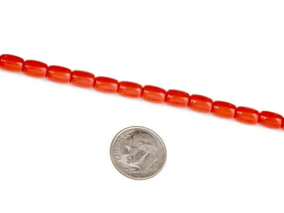 Natural Coral Beads Coral Beaded Strand Italian Coral beads Red Coral Beads Antique Coral Beads Natural Coral Bead DIY Necklace SKU 113168