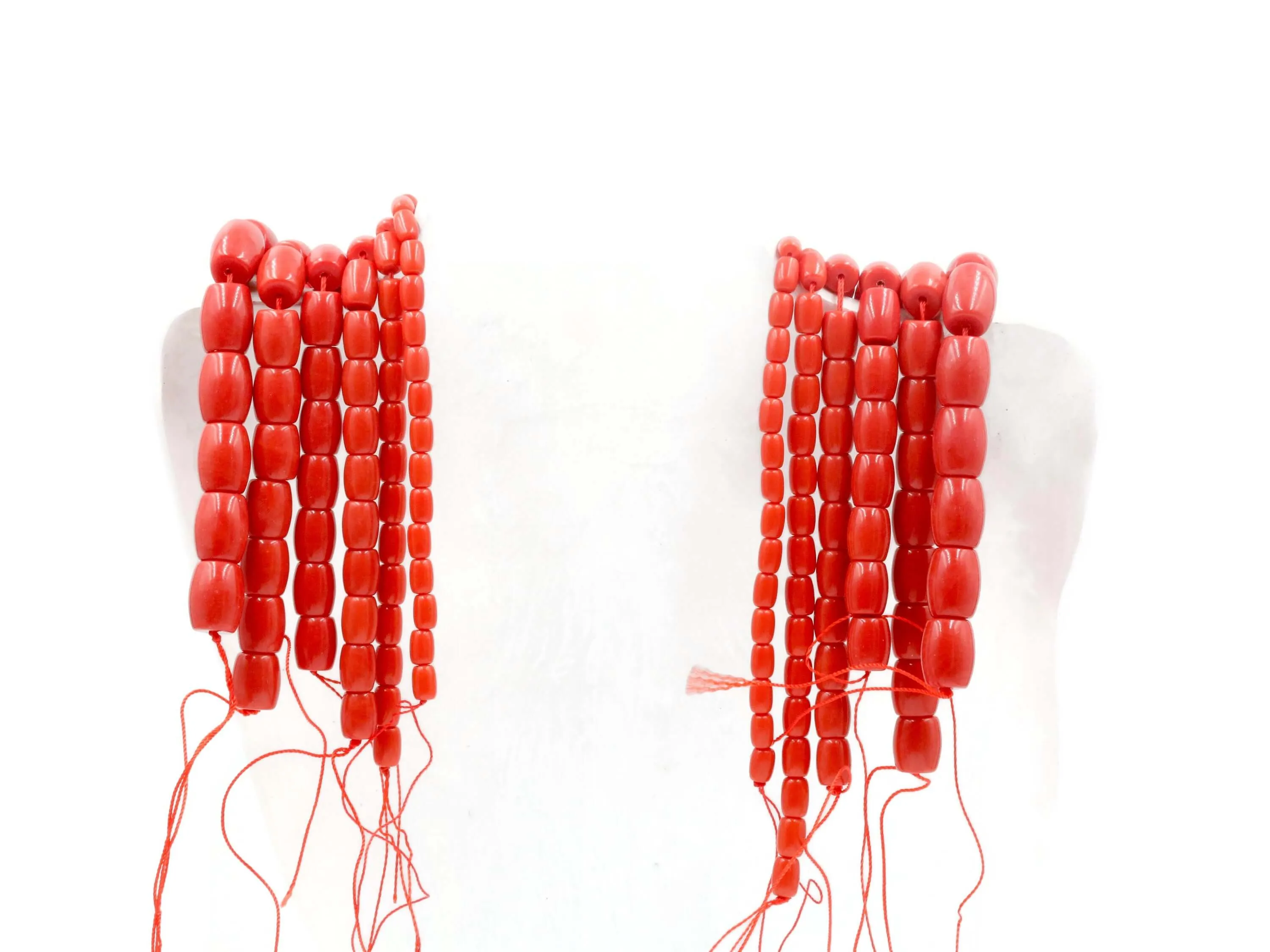 Natural Coral Beads Coral Beaded Strand Italian Coral beads Red Coral Beads Antique Coral Beads Natural Coral Bead DIY Necklace SKU 113168