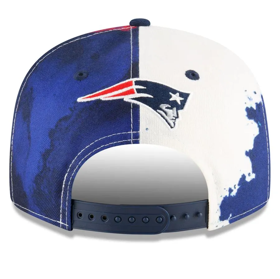 New England Patriots 2022 Sideline Ink Dye 9FIFTY Snapback