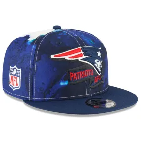 New England Patriots 2022 Sideline Ink Dye 9FIFTY Snapback