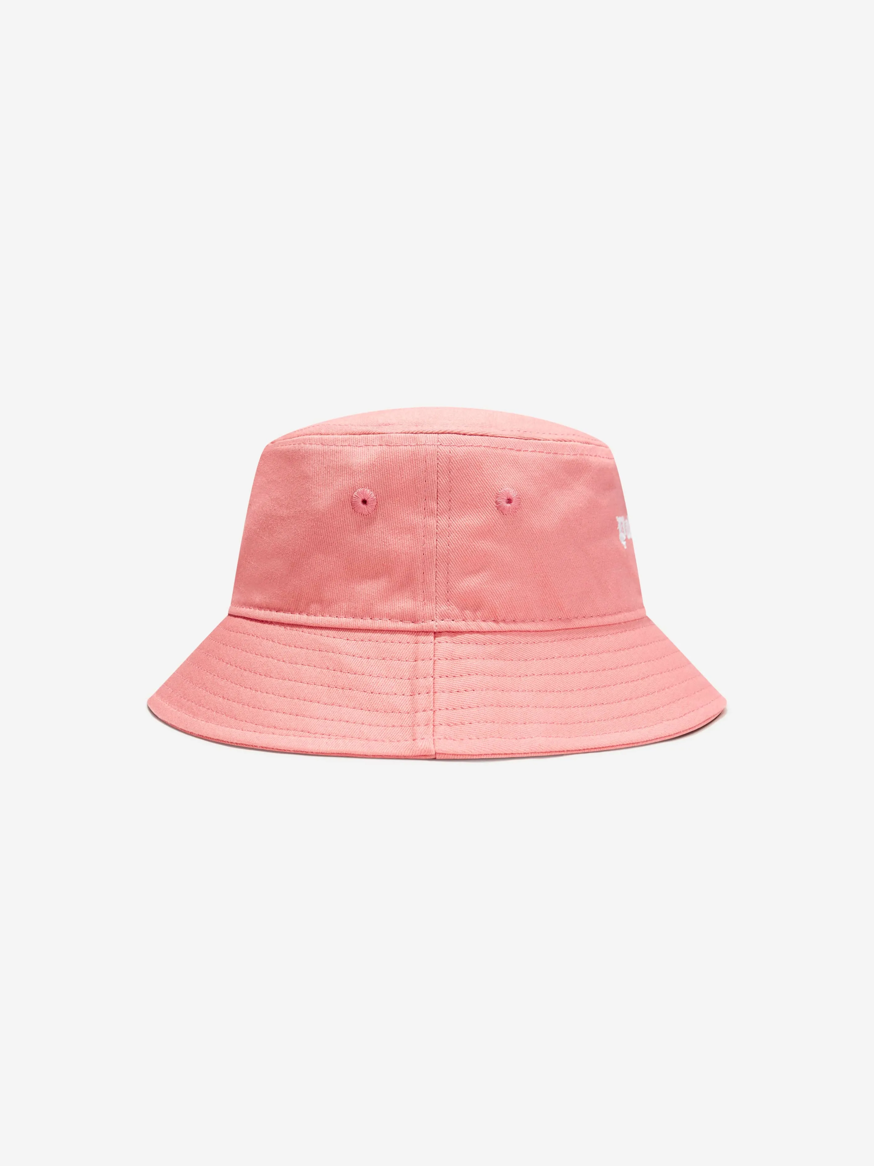 Palm Angels Girls Logo Bucket Hat in Pink