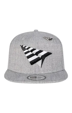 PAPER PLANES- Grey Boy Crown Old School Snapback