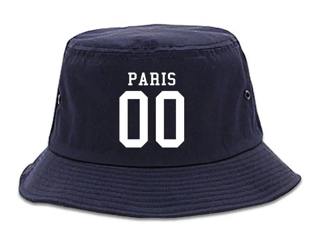 Paris Team 00 Jersey Bucket Hat